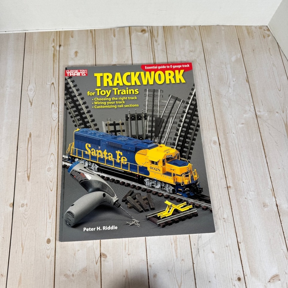 Trackwork for‎ Toy Trains Peter H. Riddle 2007 O Gauge Kalmbach Model Railroad